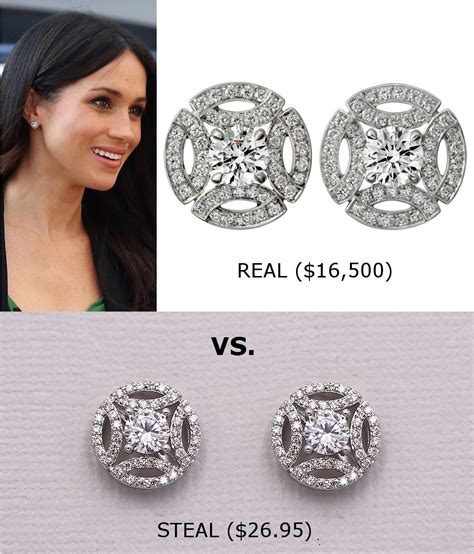 cartier diamond solitaire earrings